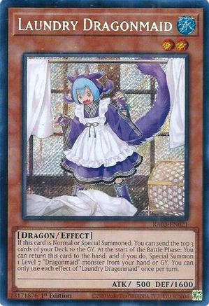 Laundry Dragonmaid (Secret Rare) [RA03-EN021] Secret Rare - Yu-Gi-Oh! - Card Brawlers | Quebec | Canada |