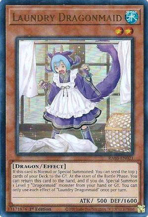 Laundry Dragonmaid (UR) [RA03-EN021] Ultra Rare - Yu-Gi-Oh! - Card Brawlers | Quebec | Canada |