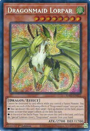 Dragonmaid Lorpar (Secret Rare) [RA03-EN022] Secret Rare - Yu-Gi-Oh! - Card Brawlers | Quebec | Canada |