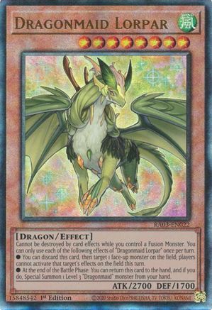 Dragonmaid Lorpar (UTR) [RA03-EN022] Prismatic Ultimate Rare - Yu-Gi-Oh! - Card Brawlers | Quebec | Canada |
