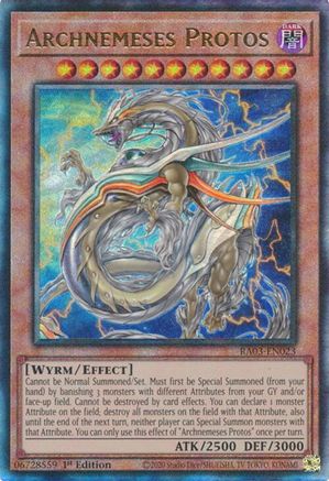 Archnemeses Protos (UTR) [RA03-EN023] Prismatic Ultimate Rare - Yu-Gi-Oh! - Card Brawlers | Quebec | Canada |