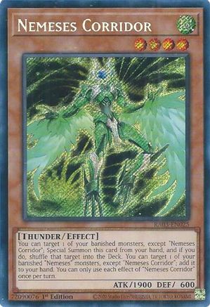 Nemeses Corridor (Secret Rare) [RA03-EN025] Secret Rare - Yu-Gi-Oh! - Card Brawlers | Quebec | Canada |