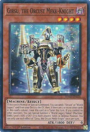 Girsu, the Orcust Mekk-Knight [RA03-EN026] Super Rare - Yu-Gi-Oh! - Card Brawlers | Quebec | Canada |
