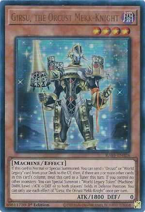 Girsu, the Orcust Mekk-Knight (UR) [RA03-EN026] Ultra Rare - Yu-Gi-Oh! - Card Brawlers | Quebec | Canada |