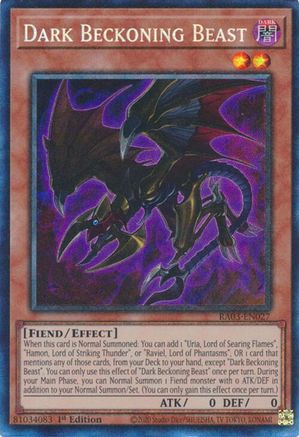 Dark Beckoning Beast (CR) [RA03-EN027] Prismatic Collector's Rare - Yu-Gi-Oh! - Card Brawlers | Quebec | Canada |