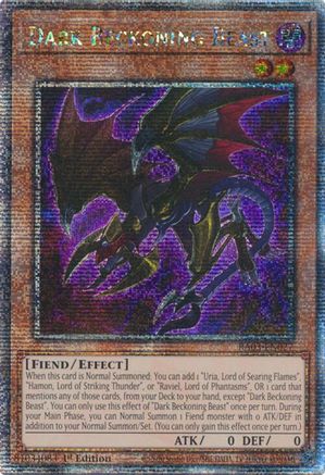 Dark Beckoning Beast (Quarter Century Secret Rare) [RA03-EN027] Quarter Century Secret Rare - Yu-Gi-Oh! - Card Brawlers | Quebec | Canada |