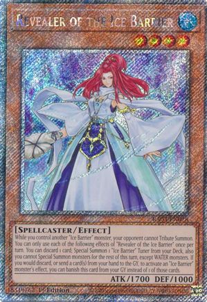Revealer of the Ice Barrier (Platinum Secret Rare) [RA03-EN028] Platinum Secret Rare - Yu-Gi-Oh! - Card Brawlers | Quebec | Canada |
