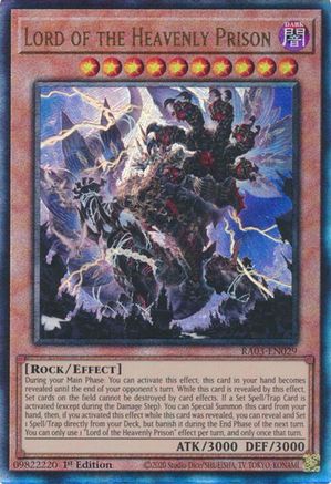 Lord of the Heavenly Prison (UTR) [RA03-EN029] Prismatic Ultimate Rare - Yu-Gi-Oh! - Card Brawlers | Quebec | Canada |