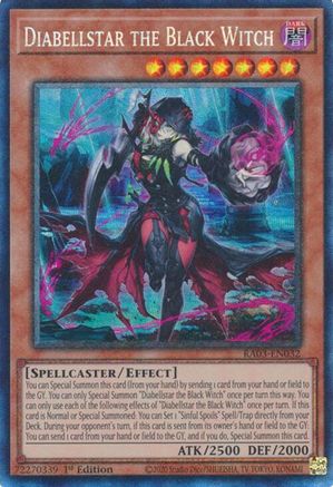 Diabellstar the Black Witch (CR) [RA03-EN032] Prismatic Collector's Rare - Yu-Gi-Oh! - Card Brawlers | Quebec | Canada |