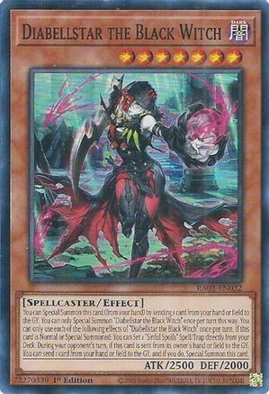 Diabellstar the Black Witch [RA03-EN032] Super Rare - Yu-Gi-Oh! - Card Brawlers | Quebec | Canada |