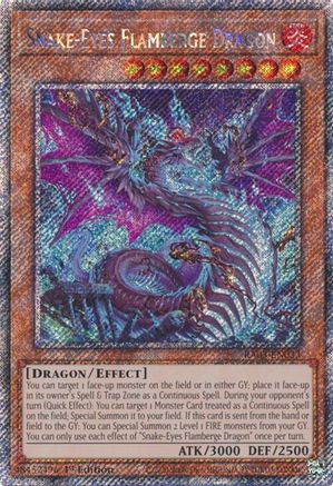 Snake-Eyes Flamberge Dragon (Platinum Secret Rare) [RA03-EN033] Platinum Secret Rare - Yu-Gi-Oh! - Card Brawlers | Quebec | Canada |