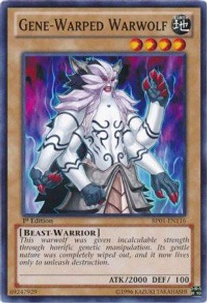 Gene-Warped Warwolf [BP01-EN116] Common - Yu-Gi-Oh! - Card Brawlers | Quebec | Canada |
