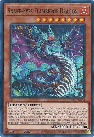 Snake-Eyes Flamberge Dragon [RA03-EN033] Super Rare - Yu-Gi-Oh! - Card Brawlers | Quebec | Canada |