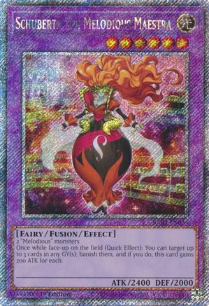 Schuberta the Melodious Maestra (Platinum Secret Rare) [RA03-EN034] Platinum Secret Rare - Yu-Gi-Oh! - Card Brawlers | Quebec | Canada |