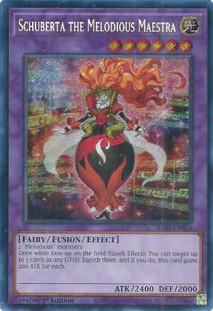 Schuberta the Melodious Maestra (Secret Rare) [RA03-EN034] Secret Rare - Yu-Gi-Oh! - Card Brawlers | Quebec | Canada |