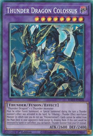Thunder Dragon Colossus (CR) [RA03-EN036] Prismatic Collector's Rare - Yu-Gi-Oh! - Card Brawlers | Quebec | Canada |