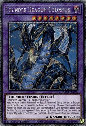 Thunder Dragon Colossus (Platinum Secret Rare) [RA03-EN036] Platinum Secret Rare - Yu-Gi-Oh! - Card Brawlers | Quebec | Canada |