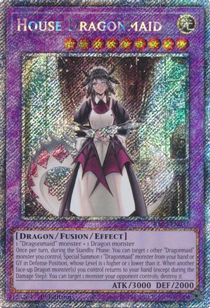 House Dragonmaid (Platinum Secret Rare) [RA03-EN037] Platinum Secret Rare - Yu-Gi-Oh! - Card Brawlers | Quebec | Canada |