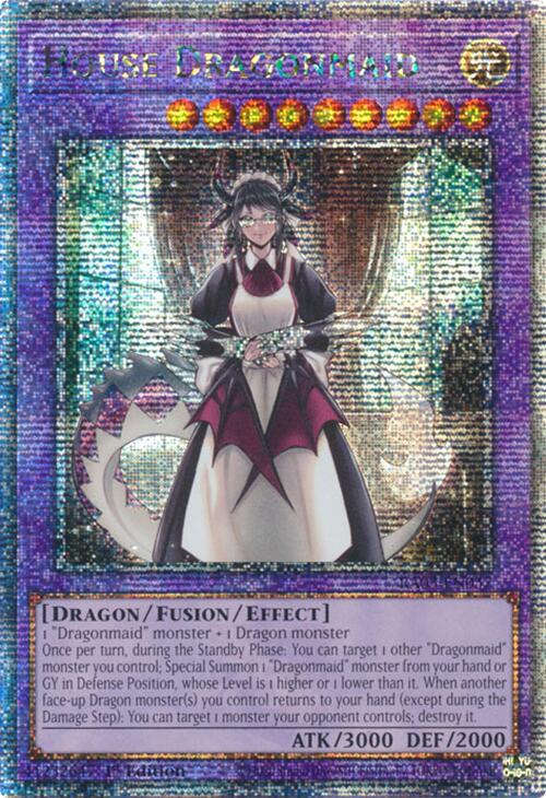 House Dragonmaid (Quarter Century Secret Rare) [RA03-EN037] Quarter Century Secret Rare - Yu-Gi-Oh! - Card Brawlers | Quebec | Canada |
