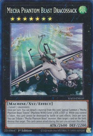 Mecha Phantom Beast Dracossack (CR) [RA03-EN039] Prismatic Collector's Rare - Yu-Gi-Oh! - Card Brawlers | Quebec | Canada |