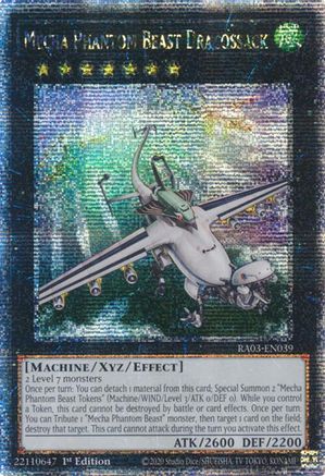 Mecha Phantom Beast Dracossack (Quarter Century Secret Rare) [RA03-EN039] Quarter Century Secret Rare - Yu-Gi-Oh! - Card Brawlers | Quebec | Canada |