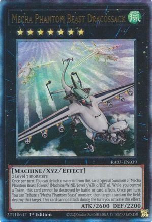 Mecha Phantom Beast Dracossack (UTR) [RA03-EN039] Prismatic Ultimate Rare - Yu-Gi-Oh! - Card Brawlers | Quebec | Canada |
