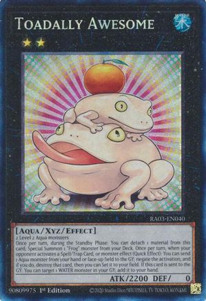 Toadally Awesome (CR) [RA03-EN040] Prismatic Collector's Rare - Yu-Gi-Oh! - Card Brawlers | Quebec | Canada |
