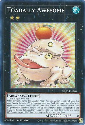 Toadally Awesome [RA03-EN040] Super Rare - Yu-Gi-Oh! - Card Brawlers | Quebec | Canada |