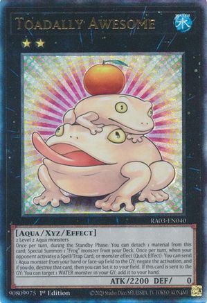 Toadally Awesome (UTR) [RA03-EN040] Prismatic Ultimate Rare - Yu-Gi-Oh! - Card Brawlers | Quebec | Canada |