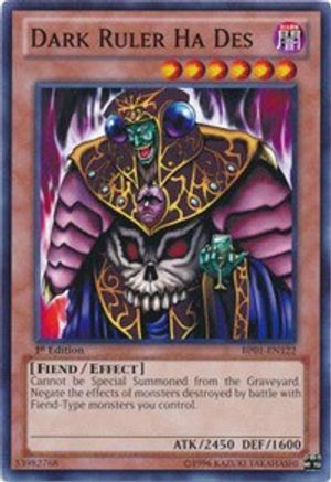 Dark Ruler Ha Des [BP01-EN122] Common - Yu-Gi-Oh! - Card Brawlers | Quebec | Canada |