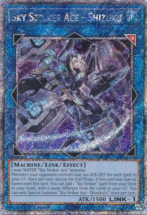 Sky Striker Ace - Shizuku (Platinum Secret Rare) [RA03-EN043] Platinum Secret Rare - Yu-Gi-Oh! - Card Brawlers | Quebec | Canada |