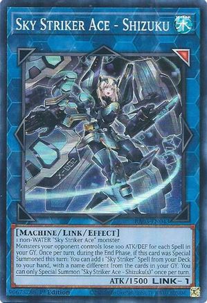 Sky Striker Ace - Shizuku [RA03-EN043] Super Rare - Yu-Gi-Oh! - Card Brawlers | Quebec | Canada |