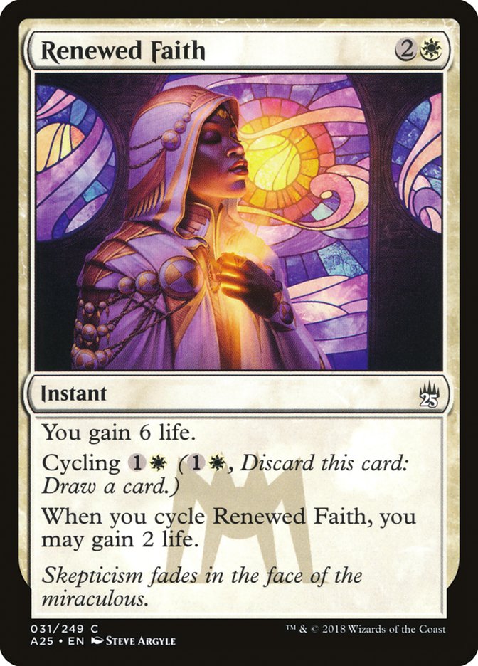 Renewed Faith [Masters 25] - Magic: The Gathering - Card Brawlers | Quebec | Canada |