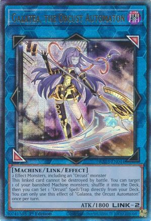 Galatea, the Orcust Automaton (UTR) [RA03-EN044] Prismatic Ultimate Rare - Yu-Gi-Oh! - Card Brawlers | Quebec | Canada |