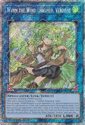 Wynn the Wind Charmer, Verdant (Platinum Secret Rare) [RA03-EN045] Platinum Secret Rare - Yu-Gi-Oh! - Card Brawlers | Quebec | Canada |