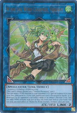 Wynn the Wind Charmer, Verdant (UR) [RA03-EN045] Ultra Rare - Yu-Gi-Oh! - Card Brawlers | Quebec | Canada |