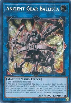 Ancient Gear Ballista (Secret Rare) [RA03-EN046] Secret Rare - Yu-Gi-Oh! - Card Brawlers | Quebec | Canada |