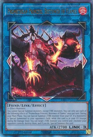 Promethean Princess, Bestower of Flames (UTR) [RA03-EN050] Prismatic Ultimate Rare - Yu-Gi-Oh! - Card Brawlers | Quebec | Canada |