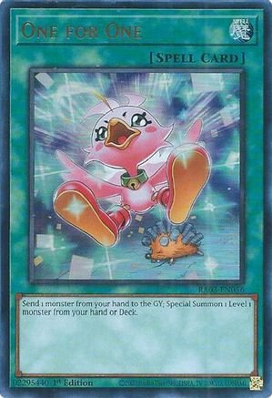 Un pour un (Illustration alternative) (UR) [RA03-EN056] Ultra Rare 