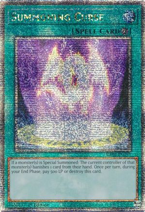 Summoning Curse (Quarter Century Secret Rare) [RA03-EN057] Quarter Century Secret Rare - Yu-Gi-Oh! - Card Brawlers | Quebec | Canada |
