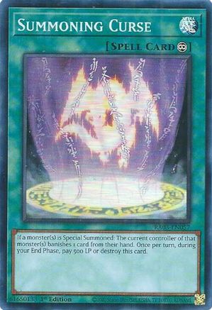 Summoning Curse [RA03-EN057] Super Rare - Yu-Gi-Oh! - Card Brawlers | Quebec | Canada |