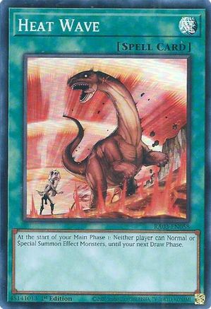 Heat Wave [RA03-EN058] Super Rare - Yu-Gi-Oh! - Card Brawlers | Quebec | Canada |