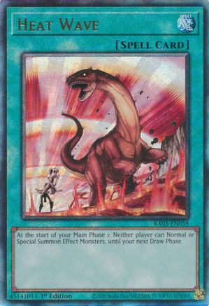 Heat Wave (UTR) [RA03-EN058] Prismatic Ultimate Rare - Yu-Gi-Oh! - Card Brawlers | Quebec | Canada |