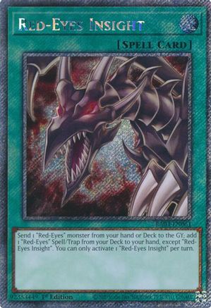 Red-Eyes Insight (Platinum Secret Rare) [RA03-EN061] Platinum Secret Rare - Yu-Gi-Oh! - Card Brawlers | Quebec | Canada |