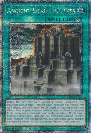 Ancient Gear Fortress (Quarter Century Secret Rare) [RA03-EN062] Quarter Century Secret Rare - Yu-Gi-Oh! - Card Brawlers | Quebec | Canada |