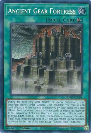 Ancient Gear Fortress (Secret Rare) [RA03-EN062] Secret Rare - Yu-Gi-Oh! - Card Brawlers | Quebec | Canada |