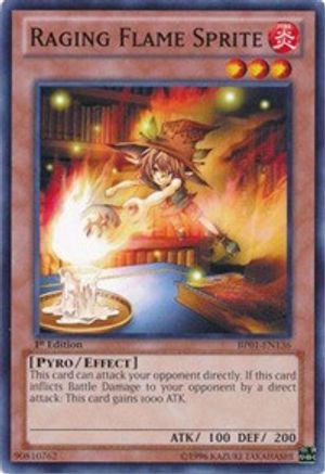 Raging Flame Sprite [BP01-EN136] Common - Yu-Gi-Oh! - Card Brawlers | Quebec | Canada |