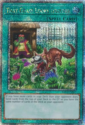 That Grass Looks Greener (Quarter Century Secret Rare) [RA03-EN063] Quarter Century Secret Rare - Yu-Gi-Oh! - Card Brawlers | Quebec | Canada |
