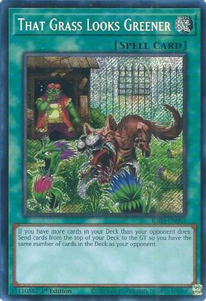 That Grass Looks Greener (Secret Rare) [RA03-EN063] Secret Rare - Yu-Gi-Oh! - Card Brawlers | Quebec | Canada |