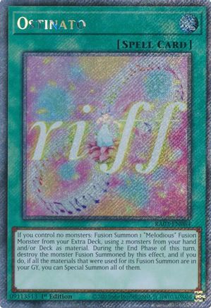 Ostinato (Platinum Secret Rare) [RA03-EN064] Platinum Secret Rare - Yu-Gi-Oh! - Card Brawlers | Quebec | Canada |